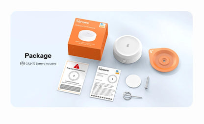 Sonoff Air Pressure Sensor Zigbee Temperature Humidity Barometric Smart Home Indoor Weather Monitor APP Alert Office SNZB-02M