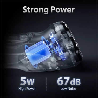 SEJOY Rechargeable Wet & Dry Use Electric Shaver Pop-up Hair Trimmer Rotary Shaving Machine Razor