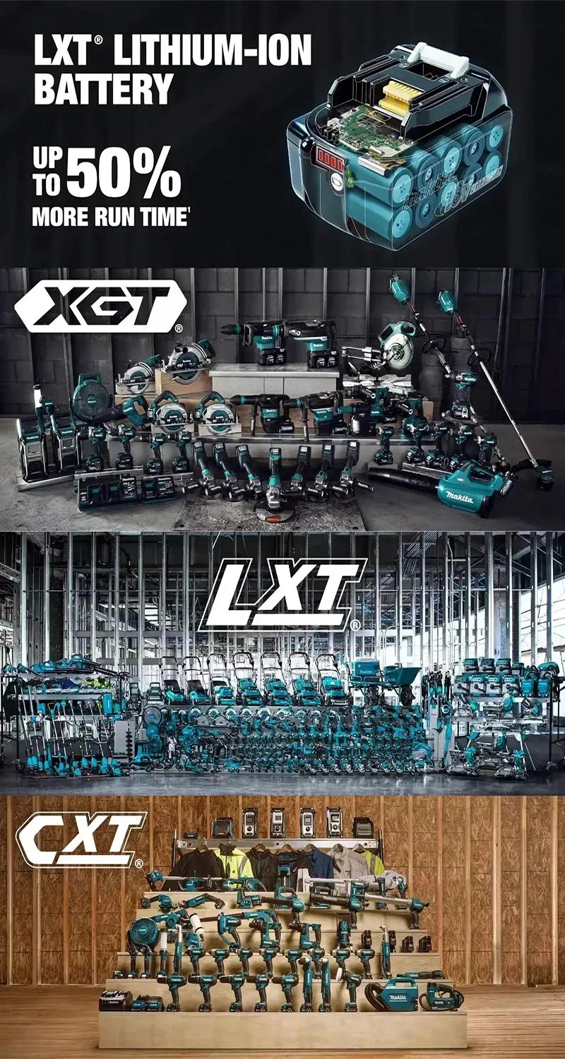 2026 Makita DDF487 10mm brushless 18V lithium-ion charging impact drill,high torque electric screwdriver Makita 18V Battery