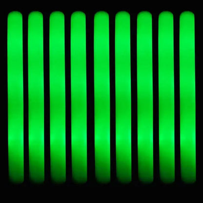 30Pcs Foam Glow Sticks with 3 Modes Colorful Led Flashing Glow Stick Glow in The Dark Party Supplies for Wedding Raves Concert