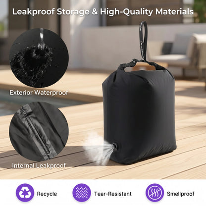 Luggage Vacuum Compression Bag Pump Free Reusable Vacuum Storage Bag 70% Space Save Waterproof Travel Clothes Sealed Packing Bag