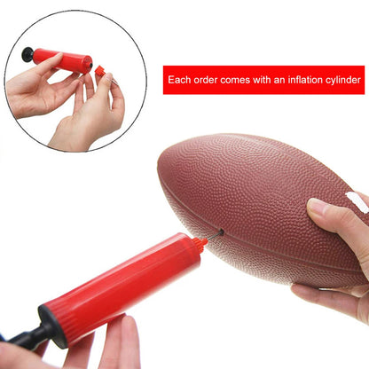 American Football Teenagers Rugby Ball Child Toys Inflatable Small Rugby Ball Anti Slip Children Game Ball for Children Teaching