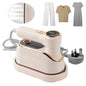 2 in 1 Handheld Steam Clothing Wrinkles Remover with 180° Rotatable Handle Handheld Hanging Iron for Global Travel Office Home