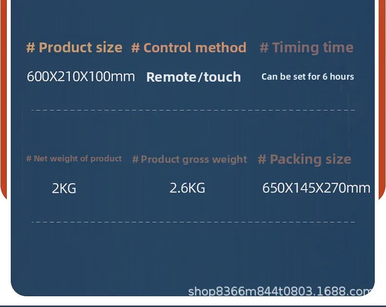 Dual-purpose Mobile Small Air Conditioner, Wall-mounted Heater, Household Bathroom Electric Heater 1500W 2 Gears Air Conditioner