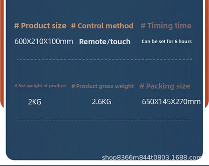 Dual-purpose Mobile Small Air Conditioner, Wall-mounted Heater, Household Bathroom Electric Heater 1500W 2 Gears Air Conditioner