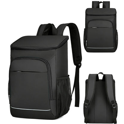 30L Extra Large Thermal Food Bag Cooler Bag Refrigerator Box Fresh Keeping Food Delivery Backpack Insulated Cooler Backpack