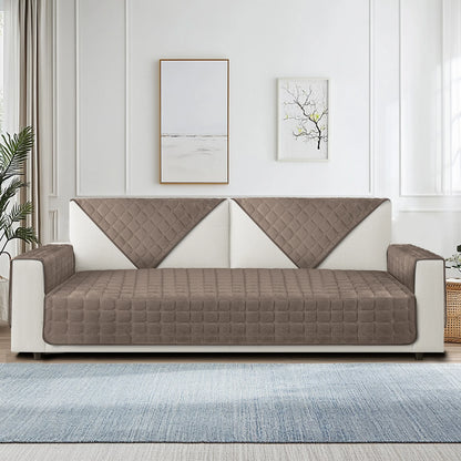 Soft Flannel Sofa Covers Washable Sofa Cushion Covers Non-Slip Couch Slipcovers for Sectional Sofa L Shape Furniture Protector