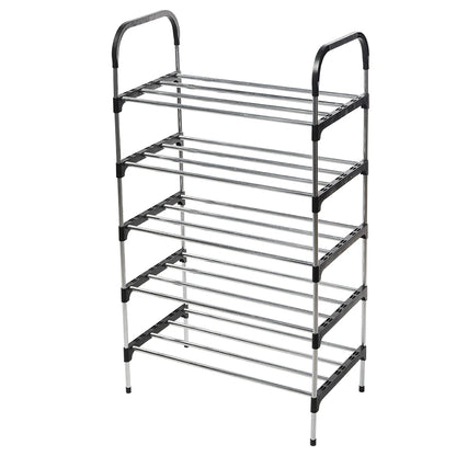 5/6 layer simple shoe rack entrance door storage rack household shoe rack stackable space saving shoe rack