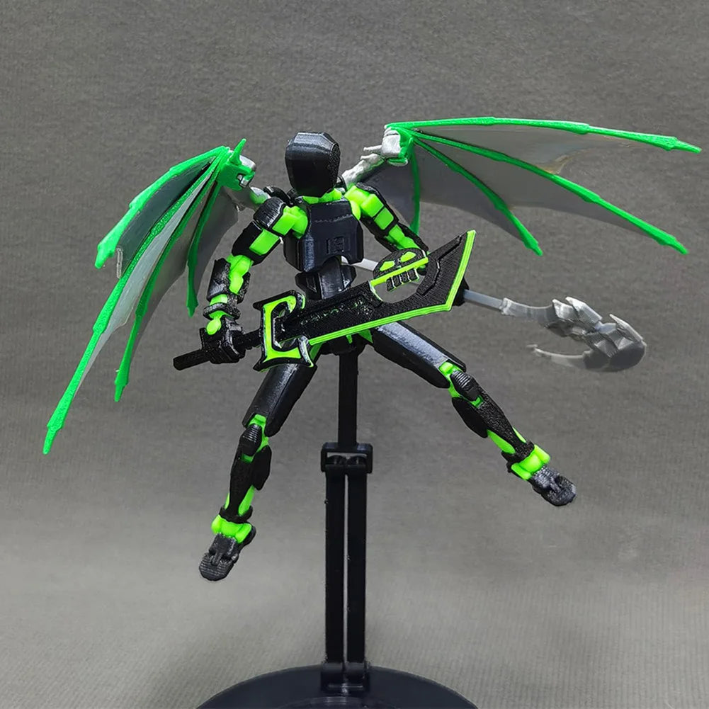 13 3D Printed Action Figure Assembly Completed Multi-Jointed Action Figures Action Figures Toys Desk Decoration Gifts for Him