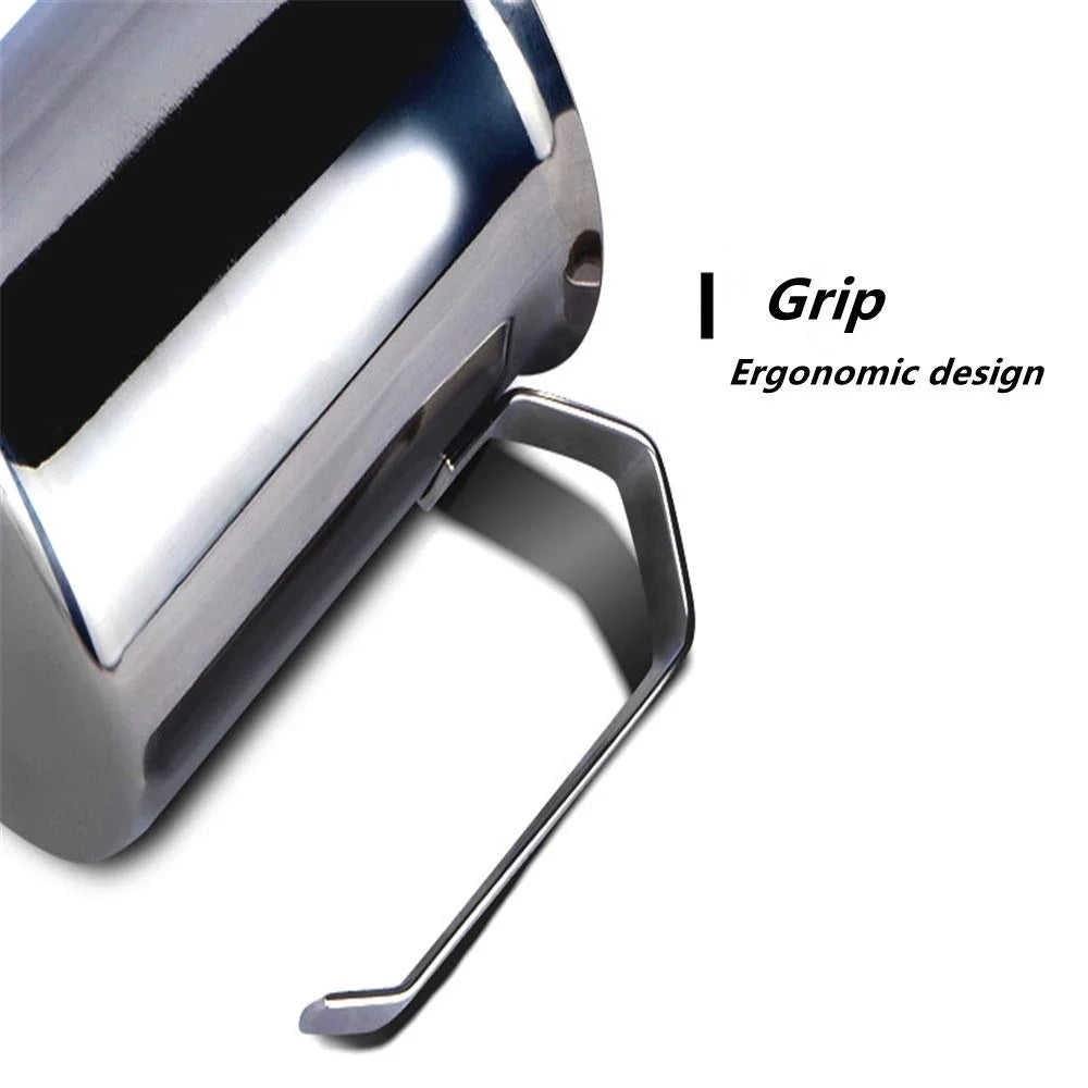 Milk Bubble Machine Stainless Steel Manual Milk Beater Latte Milkshake Coffee Machine Milk Foam Hand-held Milk Jug Gift Set
