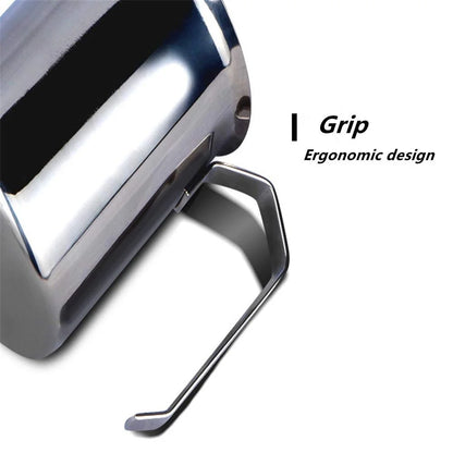 Milk Bubble Machine Stainless Steel Manual Milk Beater Latte Milkshake Coffee Machine Milk Foam Hand-held Milk Jug Gift Set