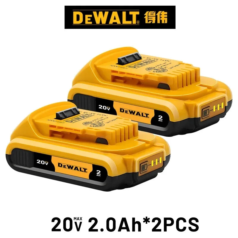 100% Original DeWalt 20V/60V 2.0Ah-9.0Ah MAX Battery Power Tool Replacement For DCB184 DCB181 DCB182 DCB200 Battery.