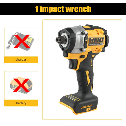 DEWALT DCF921 Atomic 20V Maximum Cordless Wrench 1/2 inch Cordless Impact Wrench Variable Speed Charging Wrench No Batter