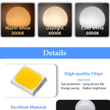 LED Dusk To Dawn Bulb 10W E27 B22 Sensor Outdoor Light AC220V AC110V  Day Night Light Auto ON/OFF LED Smart Lamp