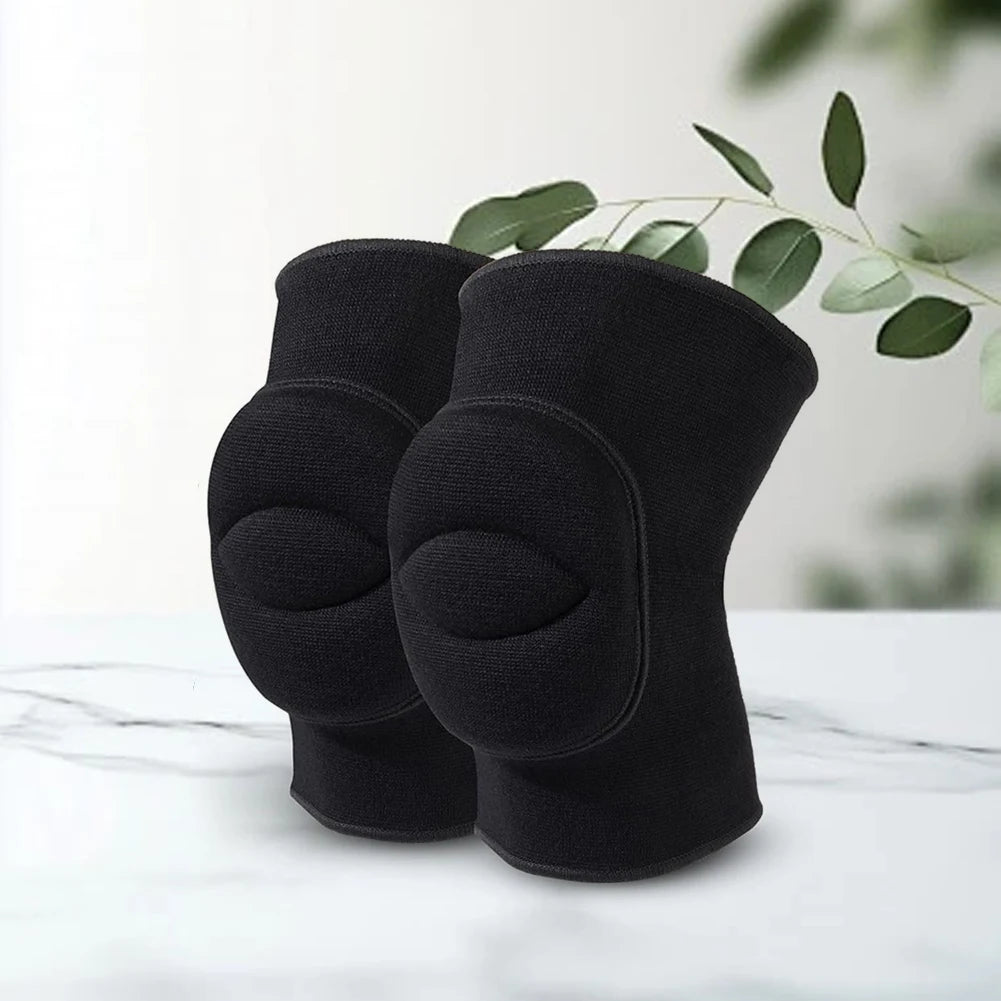 1 Pair Dance Knee Pads Breathable Wrestling Knee Brace Multi-Function Knee Compression Sleeve Non Slip for Volleyball Football