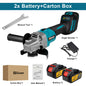 Gisam 125mm M14 Brushless Angle Grinder 7 Gears Cordless Grinding Machine Cutting Woodworking Power Tools For Makita 18V Battery