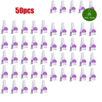 10/30/50/100Pcs Insulin Cartridges for Lilly Insulin Injection Pen Individual Packaging Medical Insulin Pen Tip 4mm 6mm 8mm