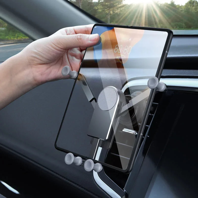 Eary for Z fold 7 6 5 Car Phone Holder Stand Mount Dashboard Suction Cup Bracket With 360°Rotate for Samsung S25 iPhone Xiaomi