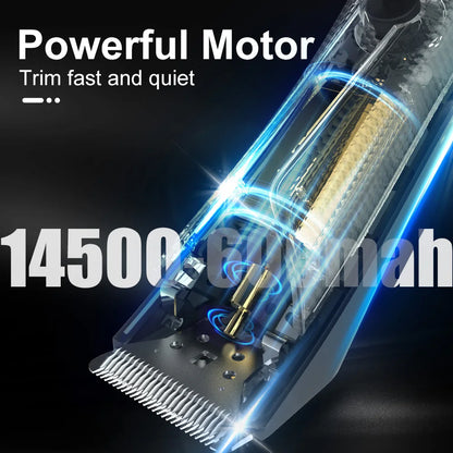 Sejoy  Body Hair Trimmer for Men Bikini Electric Trimmer Groin & Body Shaver Groomer Arm Beard Razor Rechargeable