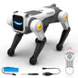RC Mechanical Dog Intelligent AI RC Robot Dog Voice Command Programmable Singing Dancing Electronic Stunt Bionic Smart Robot Dog