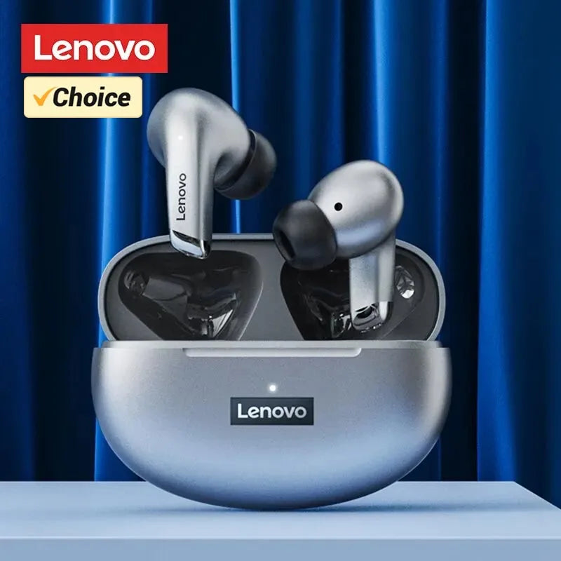 Lenovo LP5 Wireless Bluetooth Earbuds Stereo HiFi Music Earphones Headphones Sports Waterproof TWS Headset With Mic Earbuds New