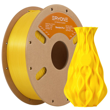 ERYONE 1/5/10KG Standard PLA Premium Filament 1.75mm 3D Print, Multicolor Available,big sale 1kg pla filament,1kg/spool