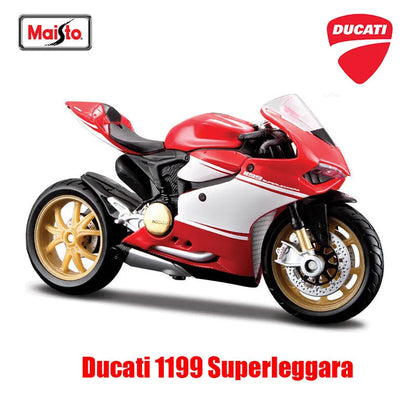 Maisto Ducati Super Naked V4 S 1:18 Scale Alloy Motorcycle Diecast Model Collectible Grade Gift Toy