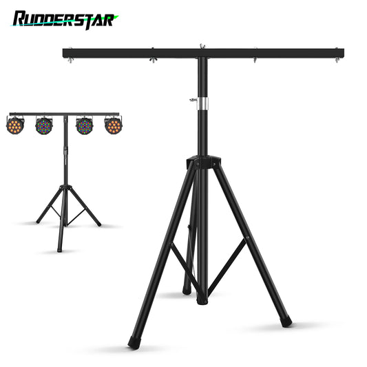 Stage Light Bracket Support DJ Lighting Adjustable Tripod Stand with Top T Bar for Par Lights Stage Lighting Fixture Disco Party