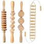 Jecaliz Wooden Therapy Massager for Lymphatic Drainage Anti Cellulite Maderoterapia Body Sculpturing Massage Roller Guasha Sets