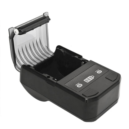 Portable 58mm Thermal Label Maker Wireless BT Mini Label Printer Barcode Printer w/Rechargeable Battery for Android iOS Windows