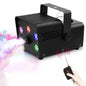 U'King 500W Fog Machine 5PCS RGB LED Beads Smoke Machine for DJ Disco Christmas Wireless Remote Control Stage Fogger Ejector
