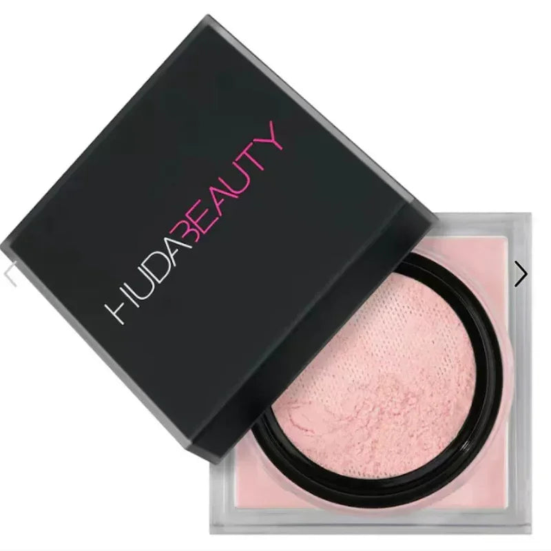 Huda Beauty Delicate Setting Powder Lasting Without Shedding Makeup Control Oil Locking Moisture Create Zero Pore Base Makeup