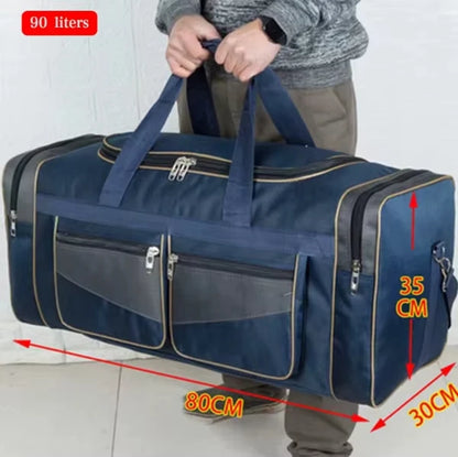 Luggage Travel Bag Gym Fitness Handbags for Women Men Outdoor Sports Shoulder Large Storage Duffel Training Long Distance Bag
