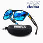 Okuma Polarized Fishing Glasses, UV Protection Outdoor Fishing Sunglasses with Case, Limited Time Discount Fishing Eyewear for A