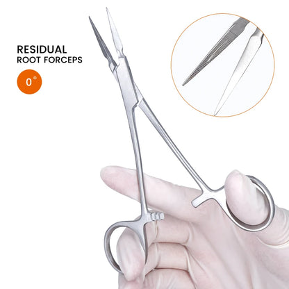 Dental Residual Root Tweezers Forceps Tooth Extractor Plier Fragment Minimally Invasive Cutter Dentistry Surgical Instrument