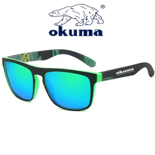 Okuma Polarized Fishing Glasses, UV Protection Outdoor Fishing Sunglasses with Case, Limited Time Discount Fishing Eyewear for A