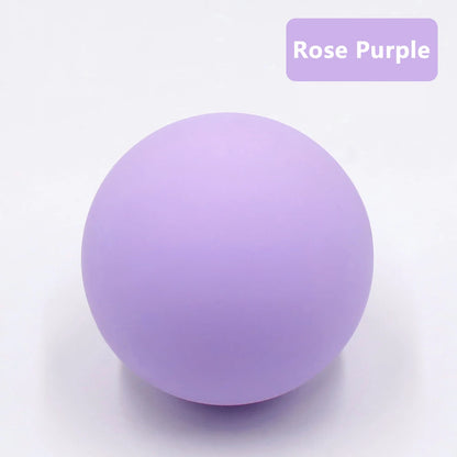 63mm Acupoint Physical Massage Balls,Therapy Lacrosse Ball,Trigger Point Therapy and Myofascial Release,Foot Plantar Fasciitis