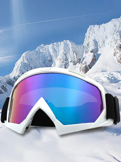 Motorcycle Glasses Windproof Snowboard Goggles Anti-Fog Cycling Sunglasses UV Protection for Winter Outdoor Sport