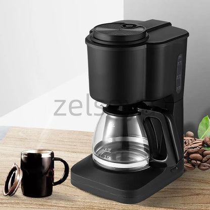 Household small automatic coffee machine office brewing tea machine drip coffee machine