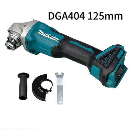 Makita 18V 125mm DGA404 Brushless Electric Angle Grinder High Power Rechargeable Lithium-Ion for Cutting And Polishing