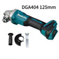 Makita DGA404 18V 6.0Ah 125mm Brushless Lithium Battery Angle Grinder Rechargeable Cutting Machine Multi-functional All-in-one B