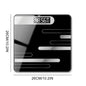 Smart Body Fat Scale Wireless LED Digital Bathroom Weight Scale Body Step On Instant Weight Readings Analyzer Testing Scale