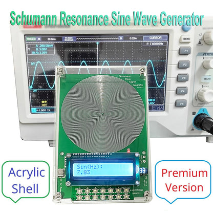 0.1~30000Hz Schumann Wave Generator Pure Sine Frequency Modulation Resonance Ultra-Low Frequency Pulse Signal Generator