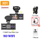 1080P Car Dvr 2/3 Camra Dash Cam for Cars Camera for Vehicle Recorder Video Front Optional Rear Camera  Night Vision Dashcam