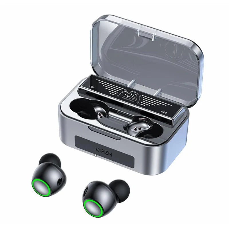 Soleeanre Wireless Headphones Stereo Earphone Gaming Headset Low Latency HD Calling Heavy Bass Earbuds With Microphone Supports