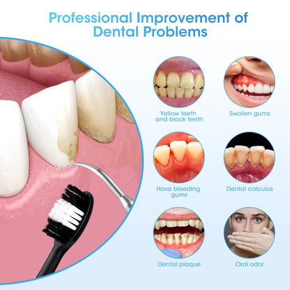 Electric Teeth Whitening Dental Calculus Scaler Plaque Coffee Stain Tartar Removal High Frequency Sonic Toothbrush Teeth Cleaner