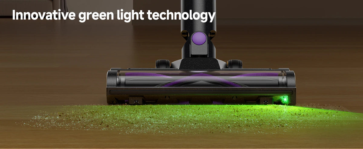 Lubluelu P4 Cordless Vacuum Cleaner 30Kpa Suction, 40Mins Runtime, Self-Standing, Green LED, for Hard Floor Carpet Pet