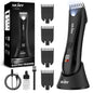 Sejoy  Body Hair Trimmer for Men Bikini Electric Trimmer Groin & Body Shaver Groomer Arm Beard Razor Rechargeable