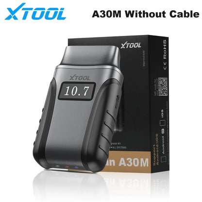 XTOOL Anyscan A30M Bluetooth OBD2 Scanner Car Diagnostic Tools 26+ Reset Service Code Reader CANFD Protocol Lifetime Free Update