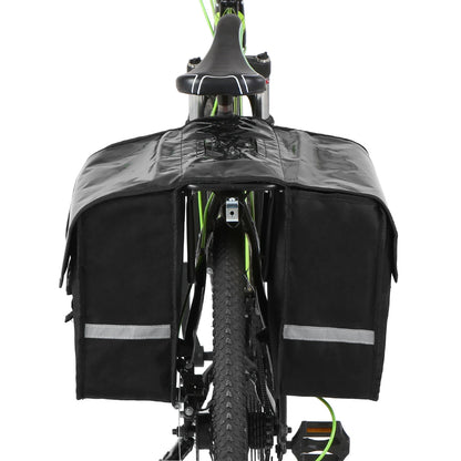 New 28L Bike Trunk Bag Water Resistant Bicycle Rear Seat Carrier Bag Rack Trunk Bags Bike Pannier Bicycle Traveling Bag
